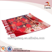 2013 digital printed satin Silk Scarf